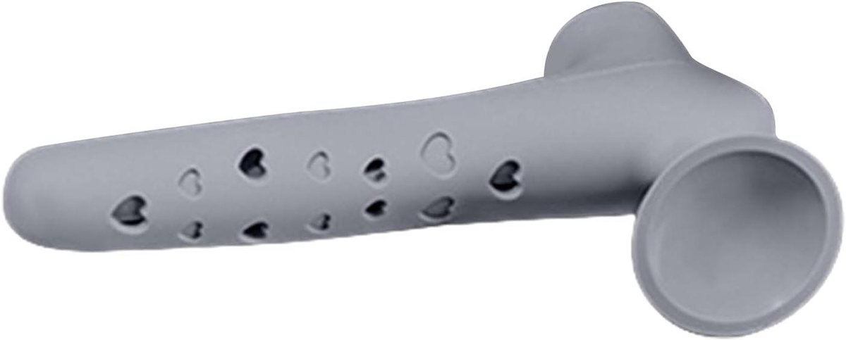 Deurgreep Afdekking - Handvat Beschermer - Veilig Gebruik - Hittebestendig Siliconen - 15 x 9.3 cm - Zwart