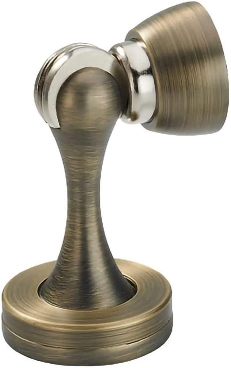 Magnetische Deurstopper - Deurhouder - Deuren Open Houden - Roestvrij Zware Uitvoering - 1 Stuk - Zwart Brons