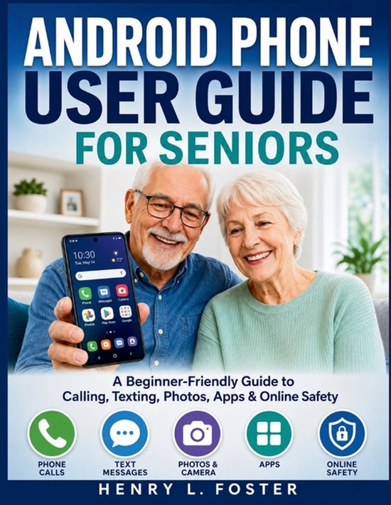 Android Phone User Guide for Seniors - cover