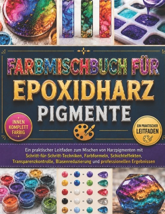 Farbmischbuch Für Epoxidharzpigmente - cover