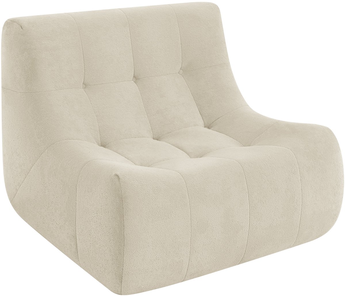 Fauteuil Rave Bouclé Beige