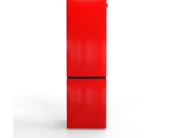 NUNKI LARGECOMBI-FRED / Combi Bottom Koelkast, E klasse, 269l, Hod Rod Red, Gloss (FRONT only)