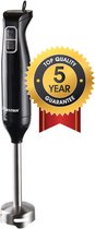 Bestron Staafmixer 250W - ASM250Z - 2 Snelheden - Afneembare staaf - Zwart - 5 jaar garantie