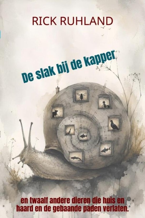 De slak bij de kapper - cover