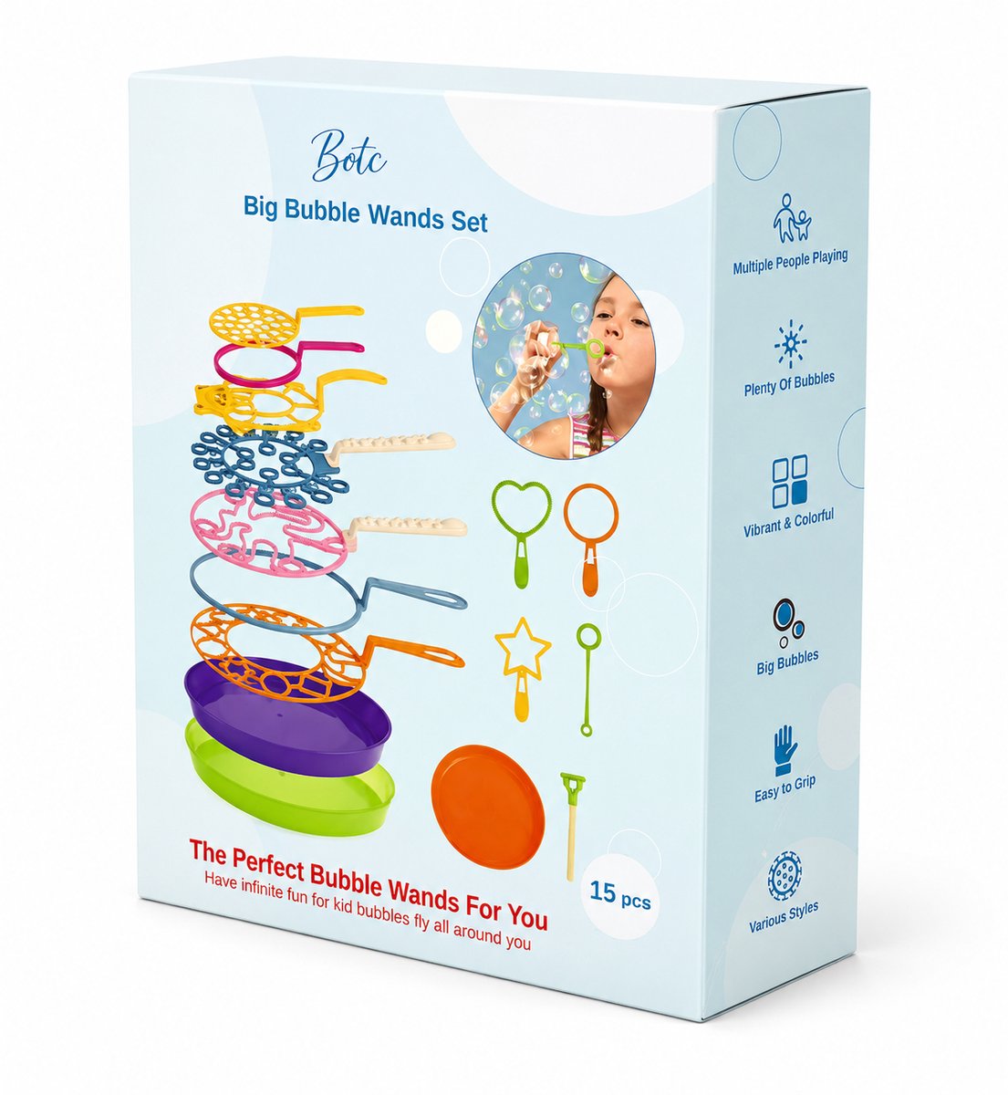BOTC Bellenblaas Set - 15 stuks - Bubbles - Uitdeel cadeau - Kinderfeestje — afbeelding 9