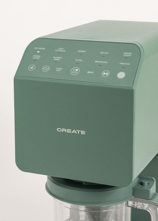 CREATE - 600 ml Multifunctionele ijsmachine - 5 bekers - ICE CREAM MAKER STUDIO van CREATE — afbeelding 4