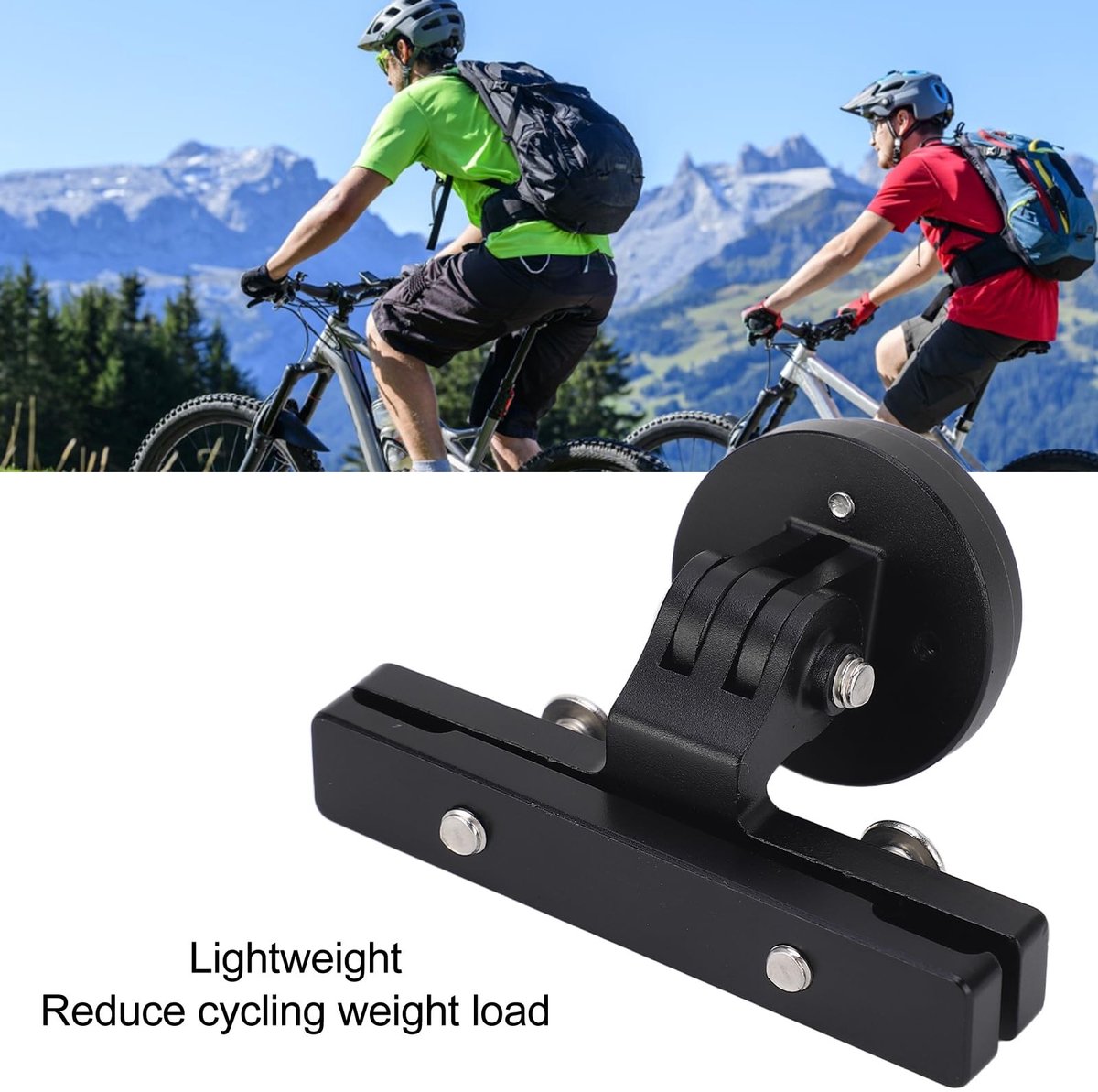 Dailygoods- Fietsachterlichtbeugel Stevige Constructie - Aluminiumlegering - Compact - Lichtgewicht - Verbeterde Veiligheid - Stabiele Ondersteuning - Lichtbeugel