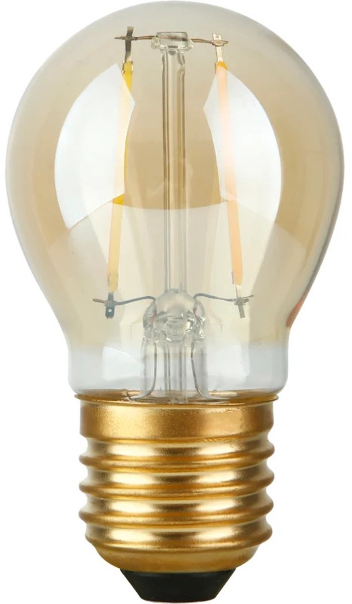 SPL E27 LED Kogellamp | 2.9W Goud 2200K 220V/240V 922 | 360° Dimbaar
