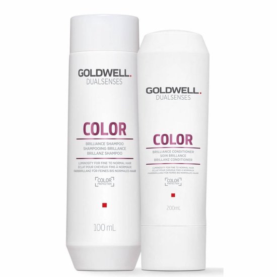Goldwell Dualsenses Color Brilliance shampooing et après-shampooing, 100 ml et 200 ml.