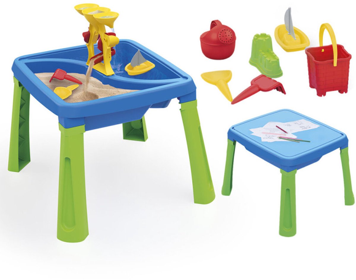 Dolu Creativity Groen/Blauw Zand- en Watertafel — afbeelding 7