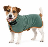 Ohpets® Hondenbadjas - Honden Badjas - S (Ruglengte 40-45 cm) - Groen