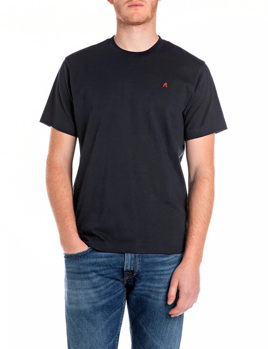Replay M3015.000.2660 T-shirt Met Korte Mouwen Blauw 3XL Man