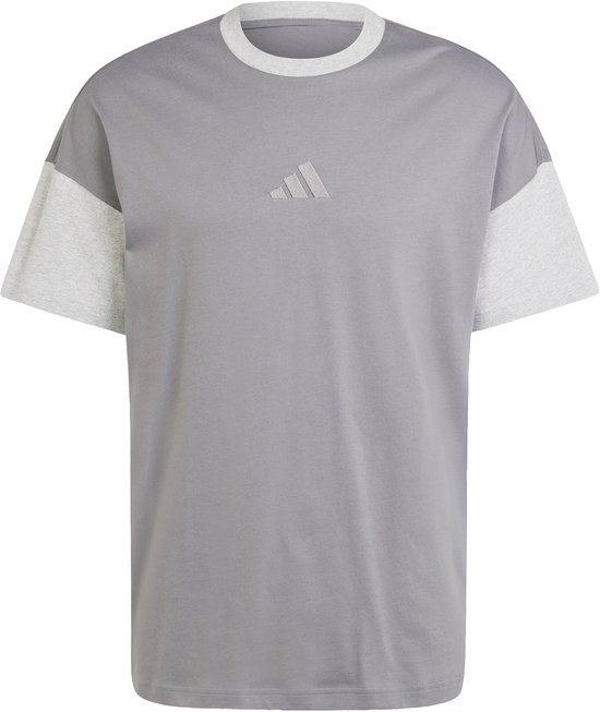 Adidas Sportswear All Szn Colorblock T-Shirt - Heren - Grijs