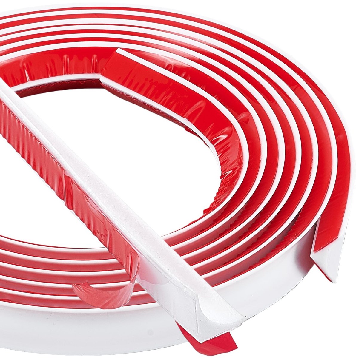 Dailygoods- Sierlijsten Zelfklevend - 3 Stuks - Flexibele Kwart Cirkel - 1 m Siliconen - Wanddecoratie - Spiegellijsten - Wandstrip