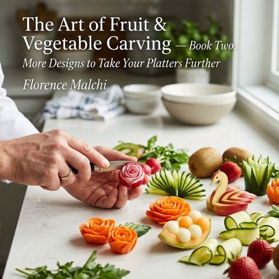 The Confident Kitchen-The Art of Fruit & Vegetable Carving - ... - cover