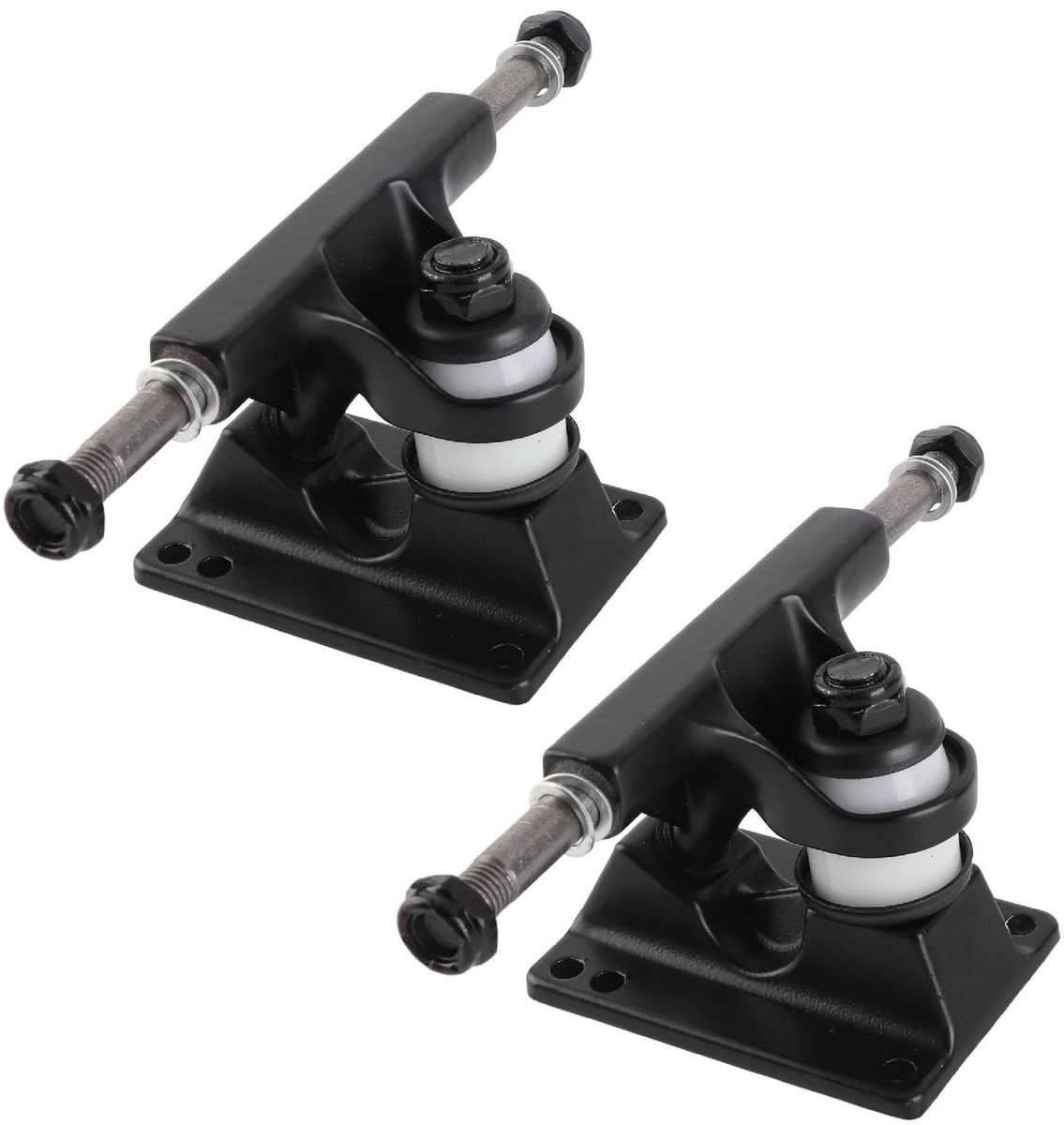 Dailygoods- Skateboard-assen 2 stuks - Hoogwaardig/Robuust - Lichtgewicht/Duurzaam - Geïntegreerd ontwerp - Groot draagvermogen - Vermindert wrijving - Skateboard Trucks