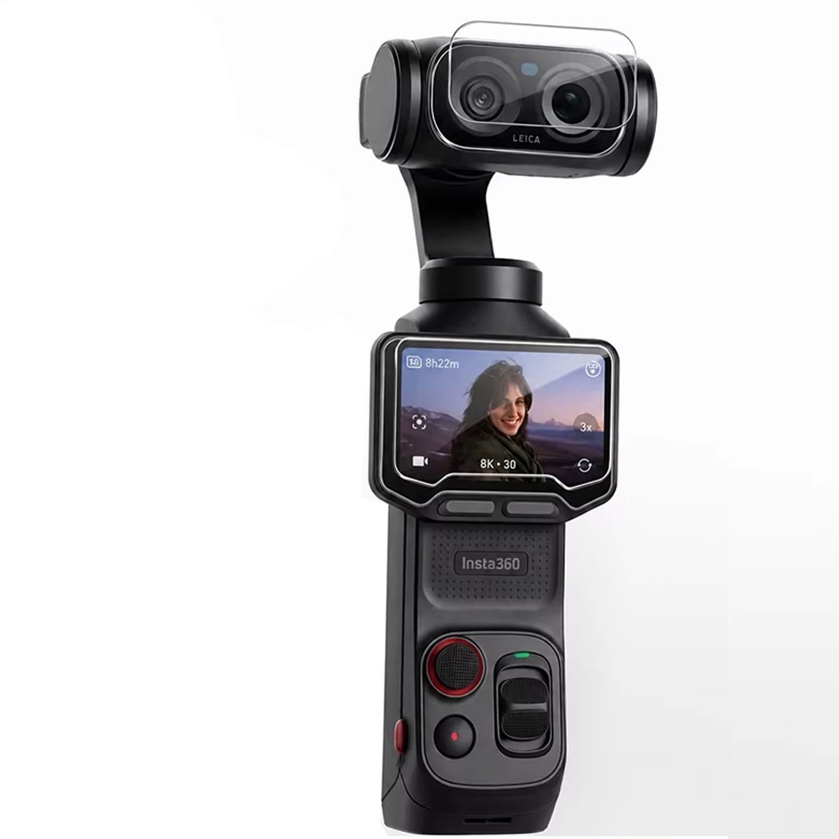Screenprotectors geschikt voor Insta360 Luna Ultra - Tempered Glass Screenprotectors – 1x LCD & 1x Lens – Bescherming geschikt voor Insta360 Luna Ultra LCD & Lens – 9H Gehard Glas – Complete Set – TechDefend