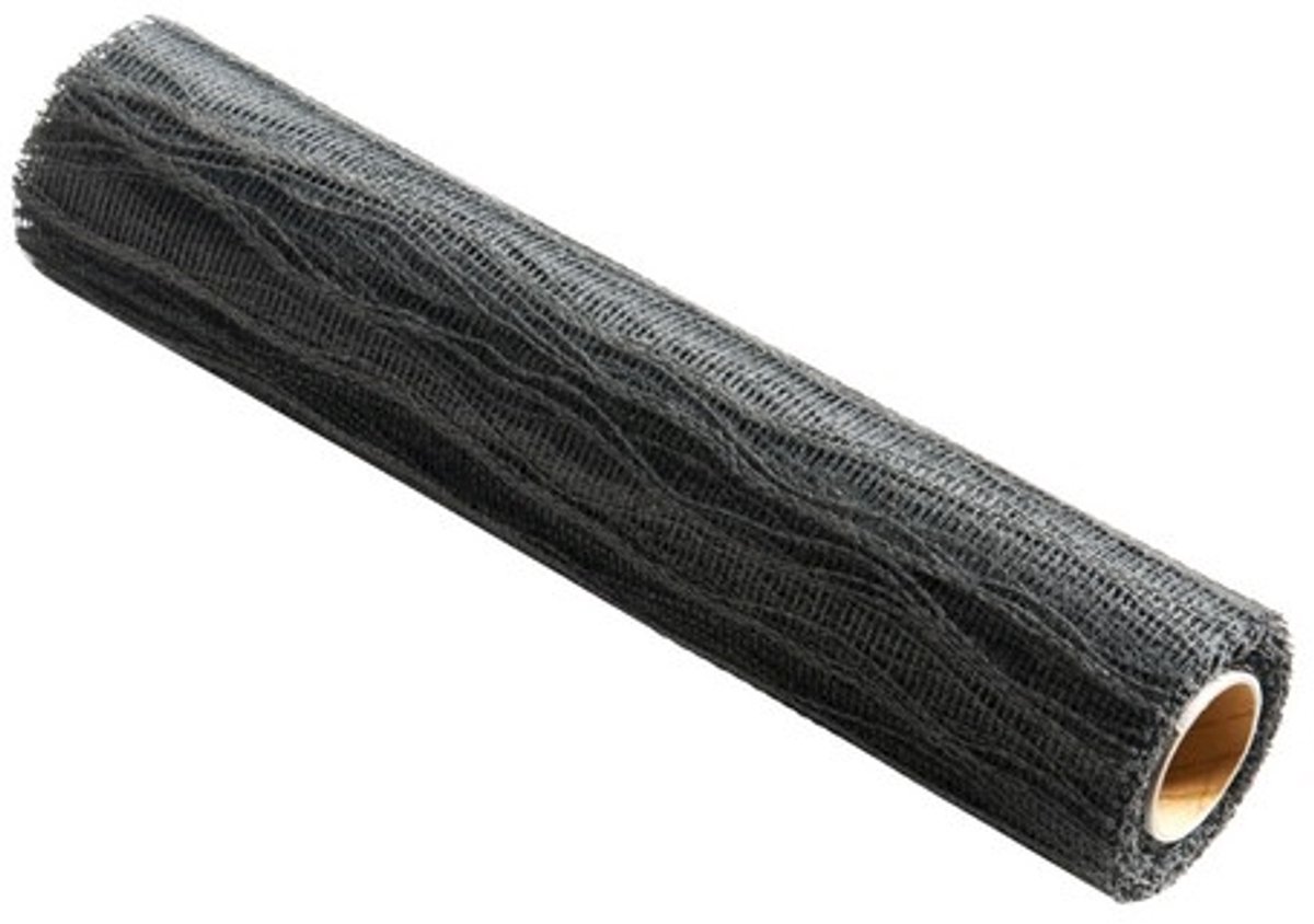 Wave Tafelband zwart 26cmx20mtr (rolled)