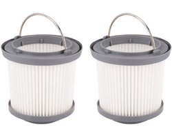 Vervangende filterpatronen (2 stuks), geschikt voor de filters van de Black & Decker DustBuster PVF110, PHV1210, PV1020L/PD11420L PHV1810 stofzuigers.