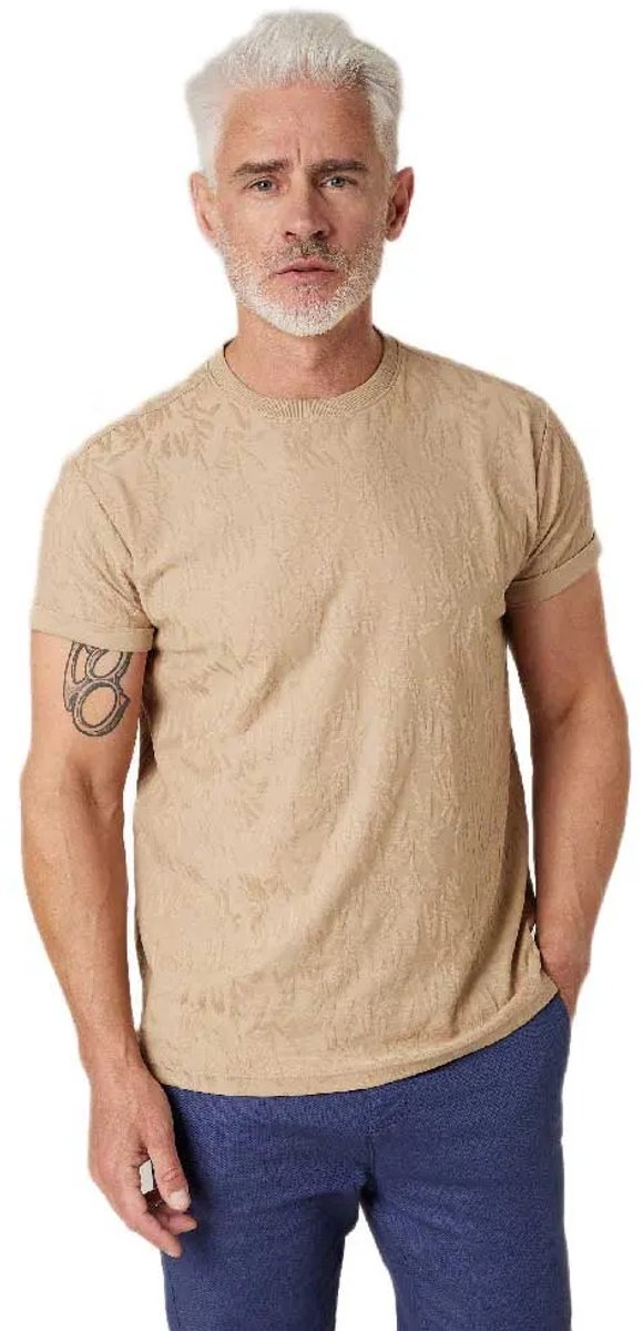 Deeluxe Arboris T-shirt Met Korte Mouwen Beige L Man