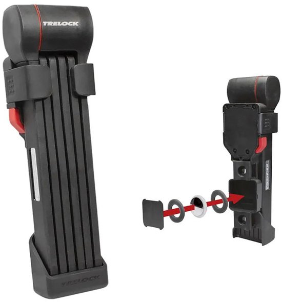 Trelock Vouwslot Cops ZF 480 X-Press tag 480/100 zwart van Trelock — afbeelding 2