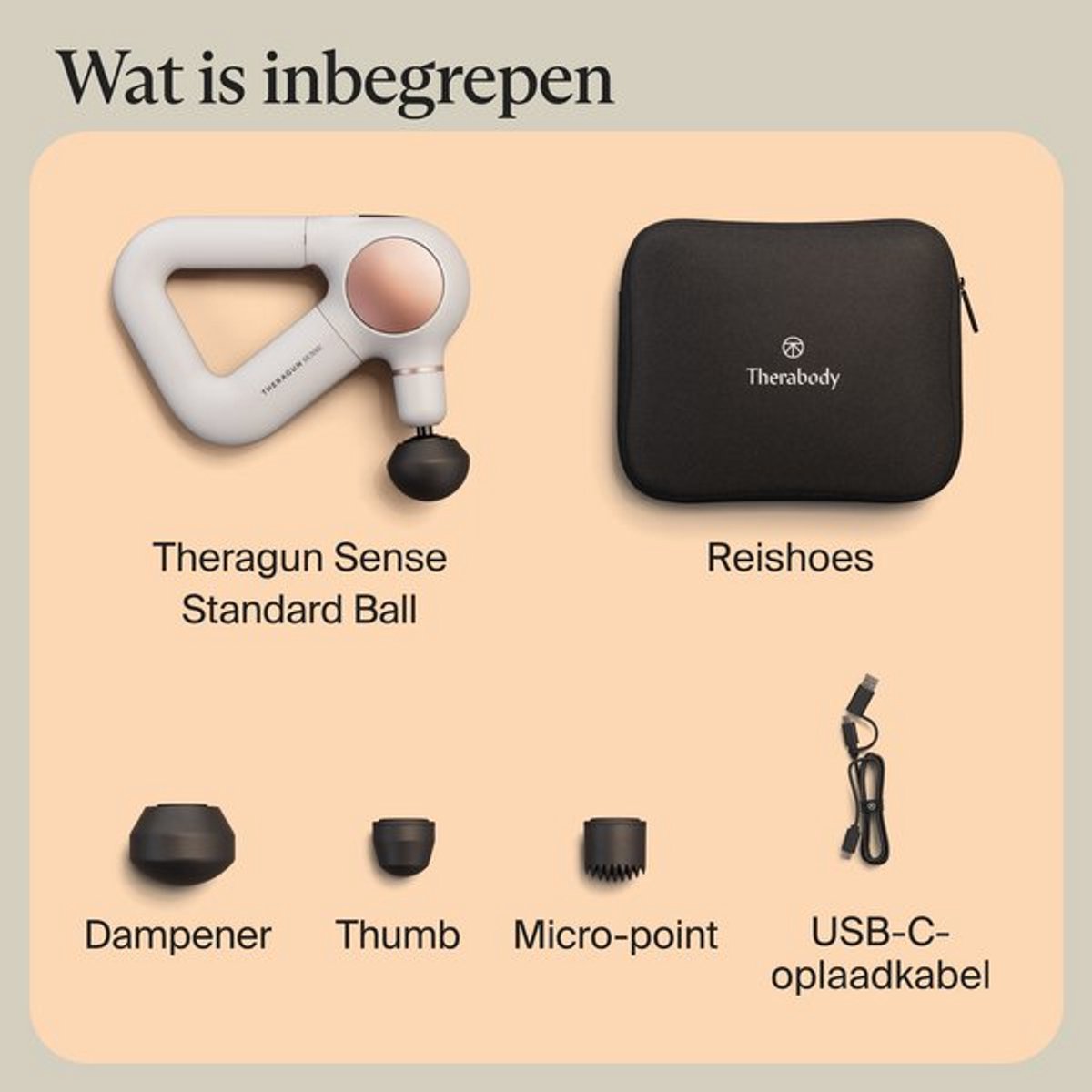 Therabody Theragun Sense Massage Gun (EAN: ...2017) - afbeelding 3