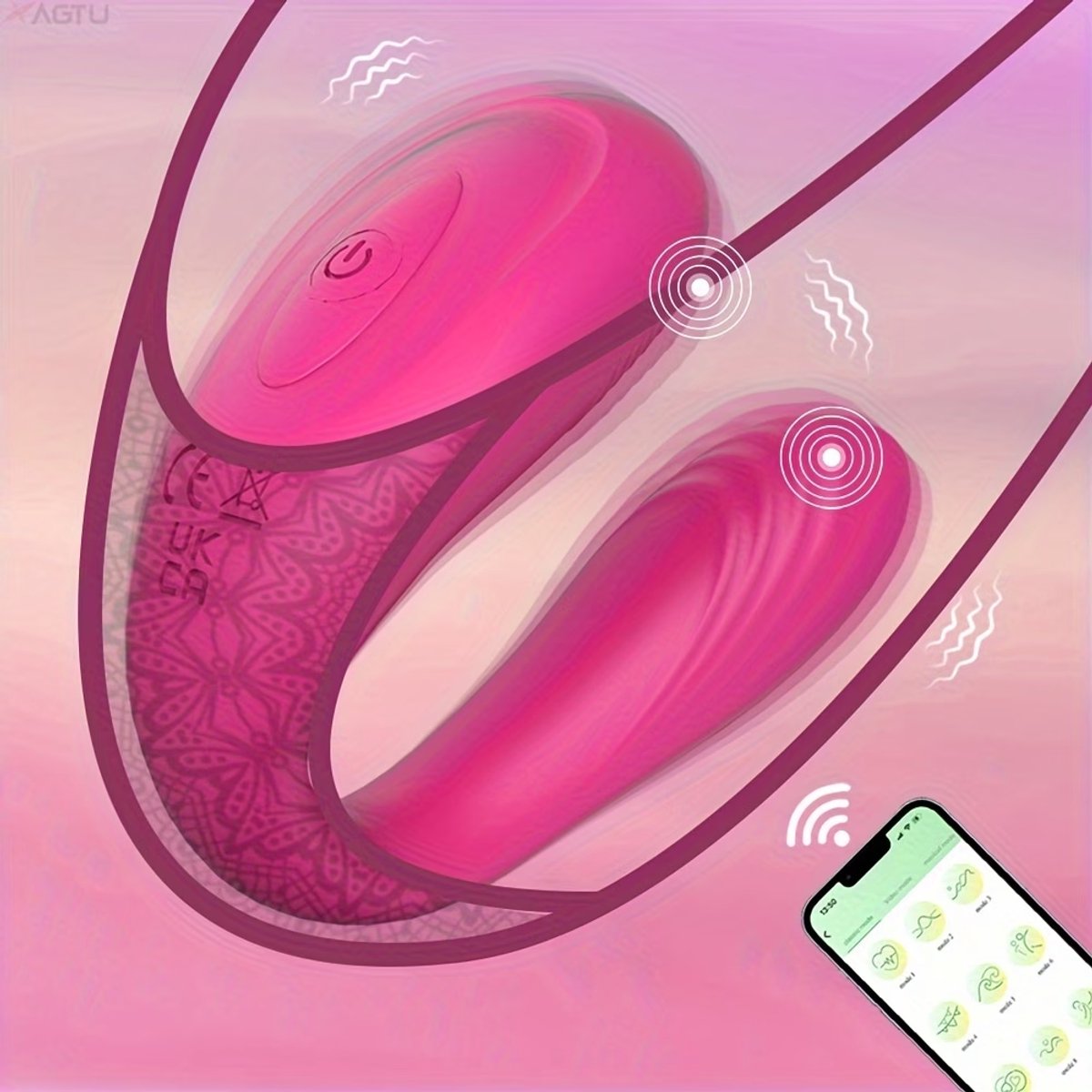 Lzwintrading - Vibrators voor Vrouwen met App Control - Sex Toys voor Vrouwen Koppels - G Spot Bullet Vibrator met 9 Vibratie Standen- Clitoris Stimulator - Panty Vibrator - Draagbare Panty Vibrator