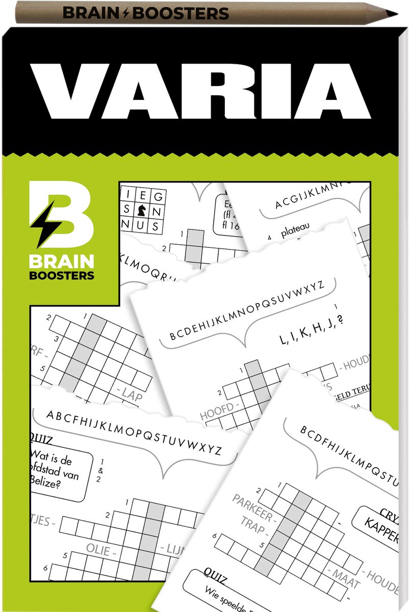 Puzzelblok - Varia - Met potlood