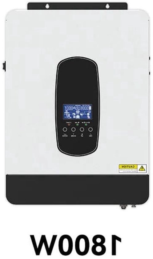 Zonne-omvormer – Hybride Omvormer – Solar Inverter – MPPT Laadregelaar – Off-Grid Inverter – 1800W Vermogen – 80A MPPT-laadregelaar