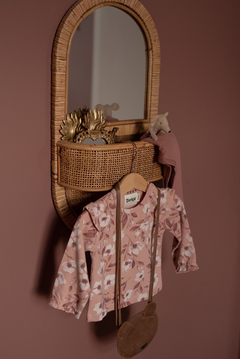 Dirkje Meisjes T-shirt - Misty rose