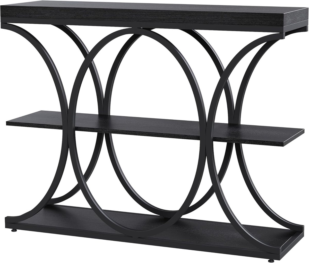 3-laags smalle sidetable voor entree en woonkamer, industrieel modern banktafeltje met wit marmerblad en gouden ruitvormig metalen frame, open opbergplanken en waterbestendig decoratietafeltje