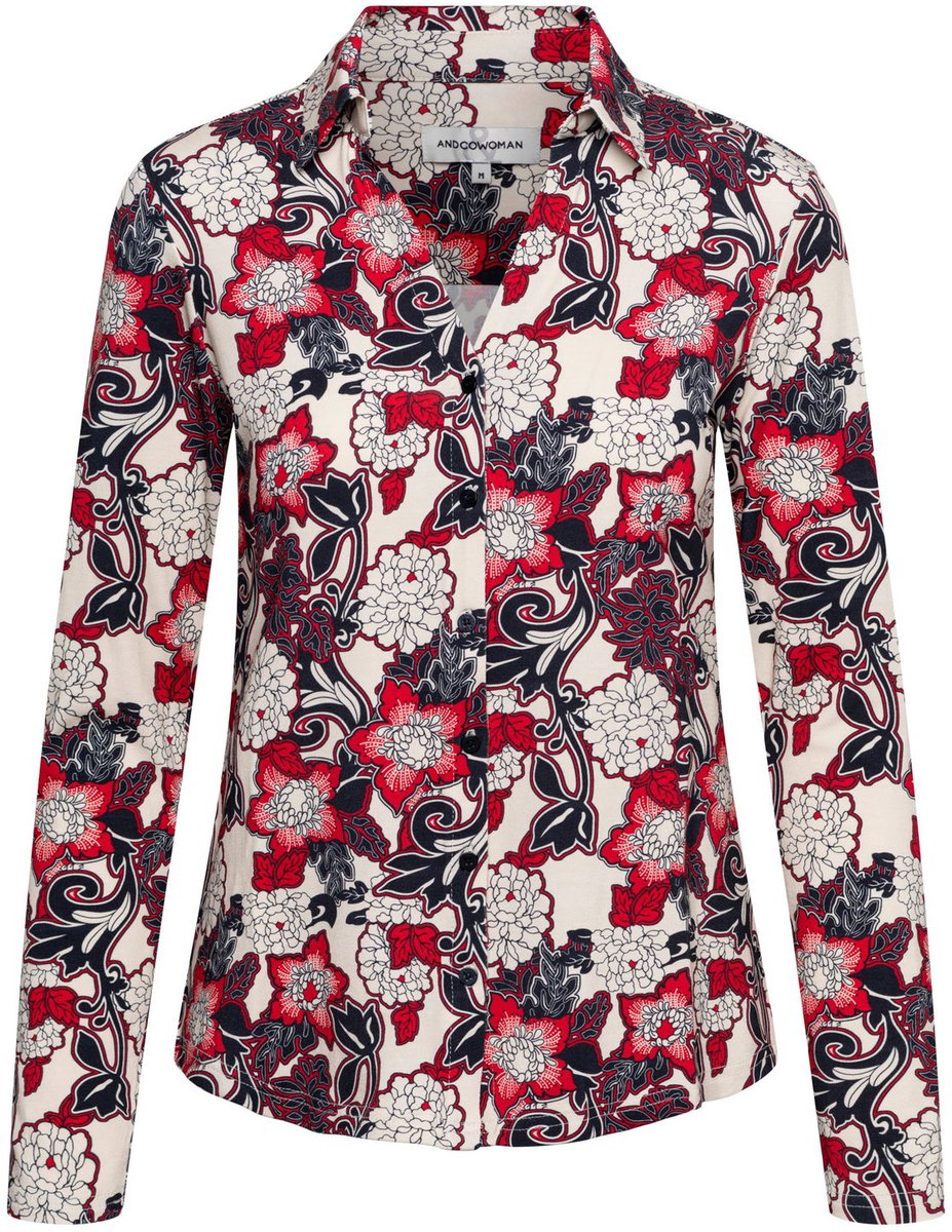 &Co Woman VAYEN FLOWER - Sale - XS - Rood