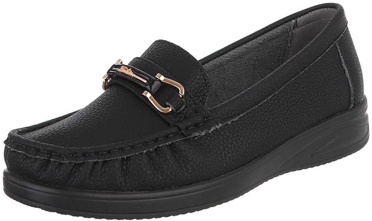 Instappers met detail - dames casual gebruik Mt:36