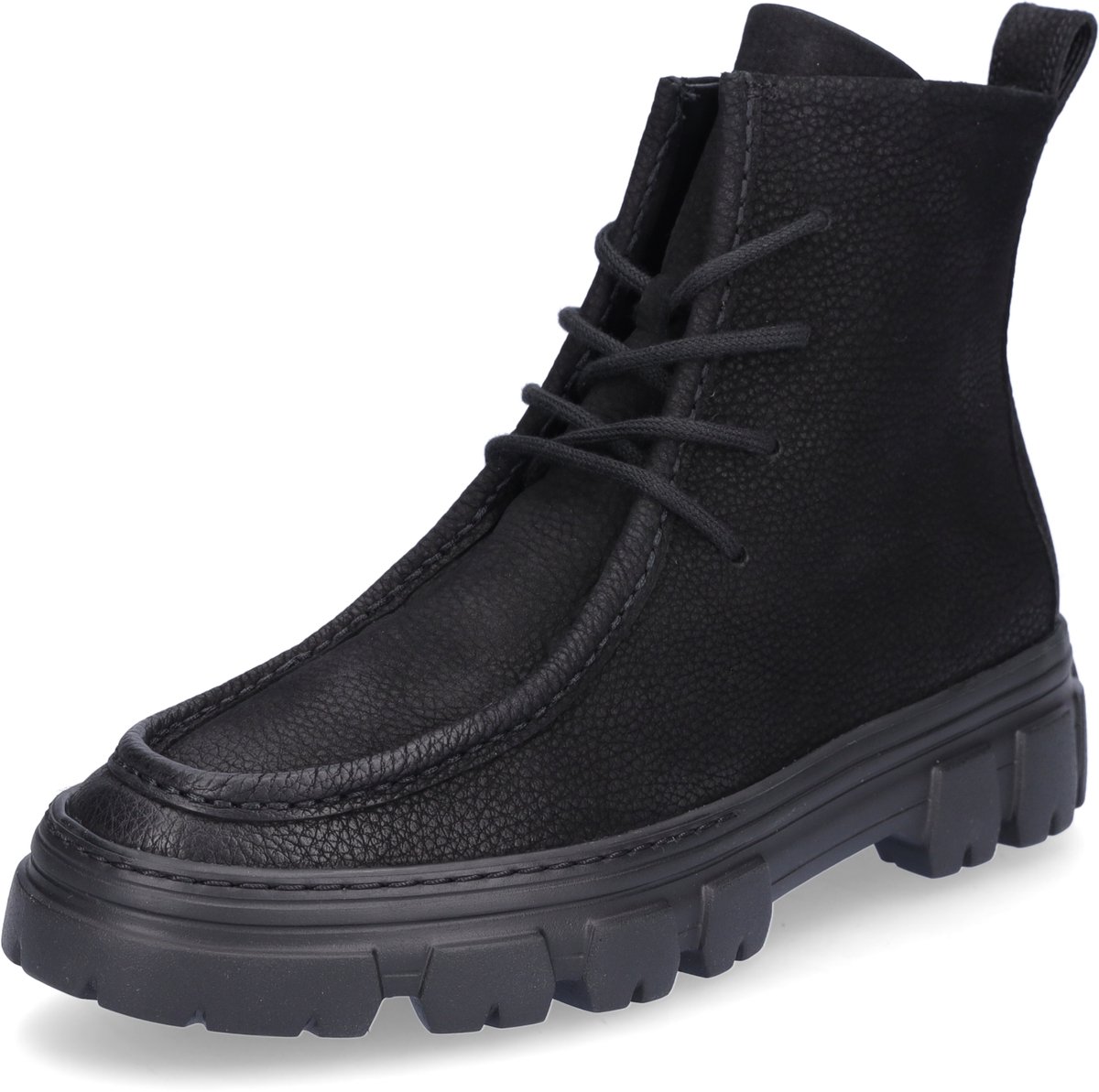 Paul Green dames veterschoen zwart