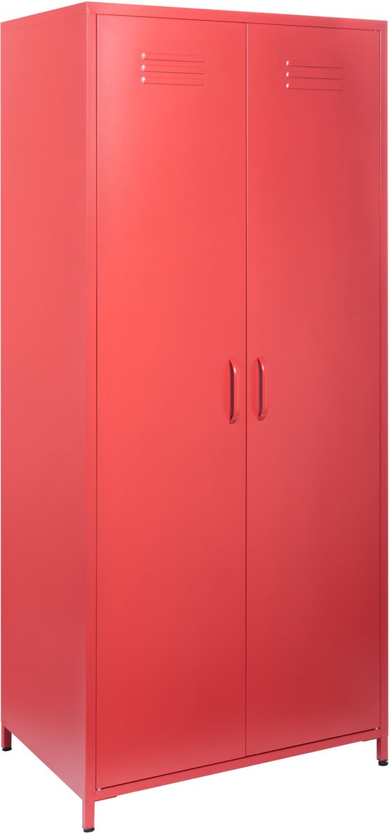 VARNA - Kantoorkast - Rood - Staal