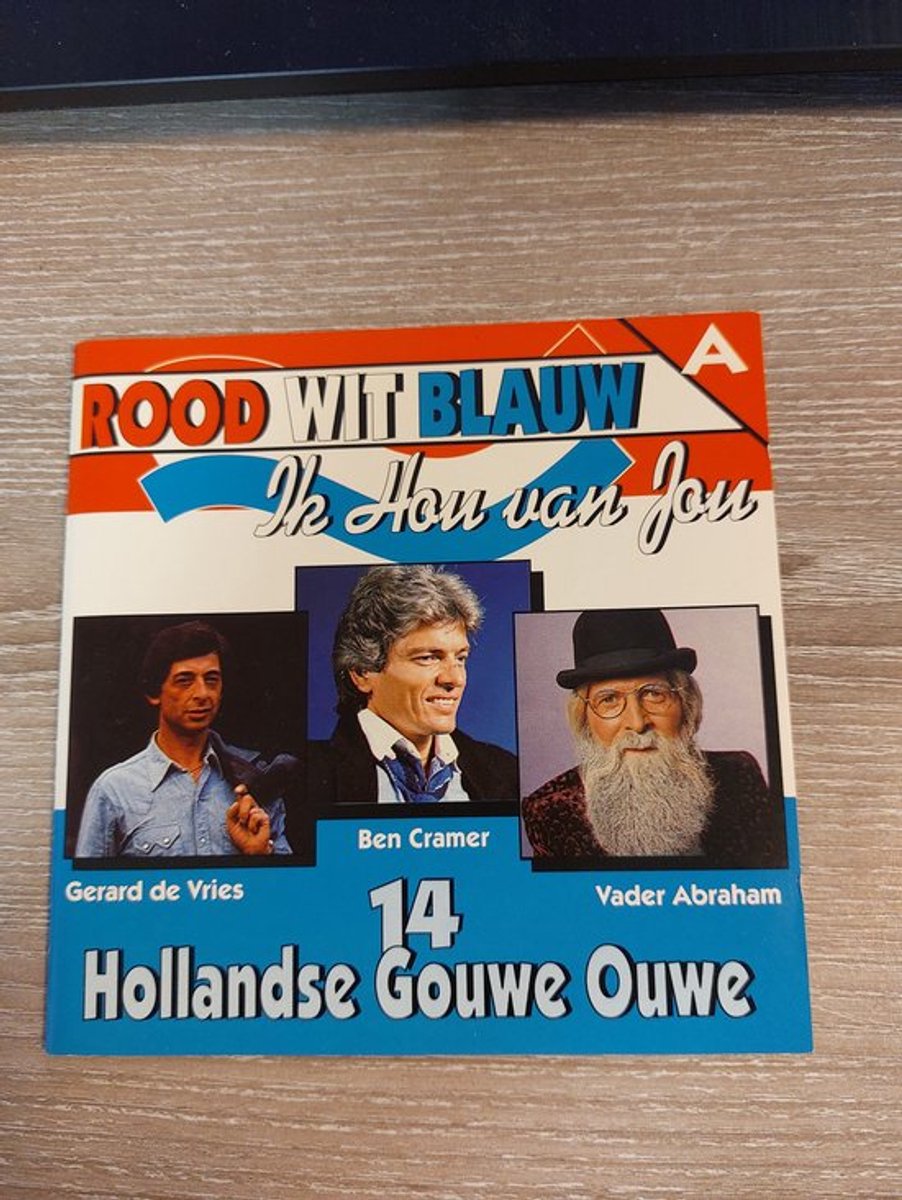 Rood Wit Blauw Ik hou van jou