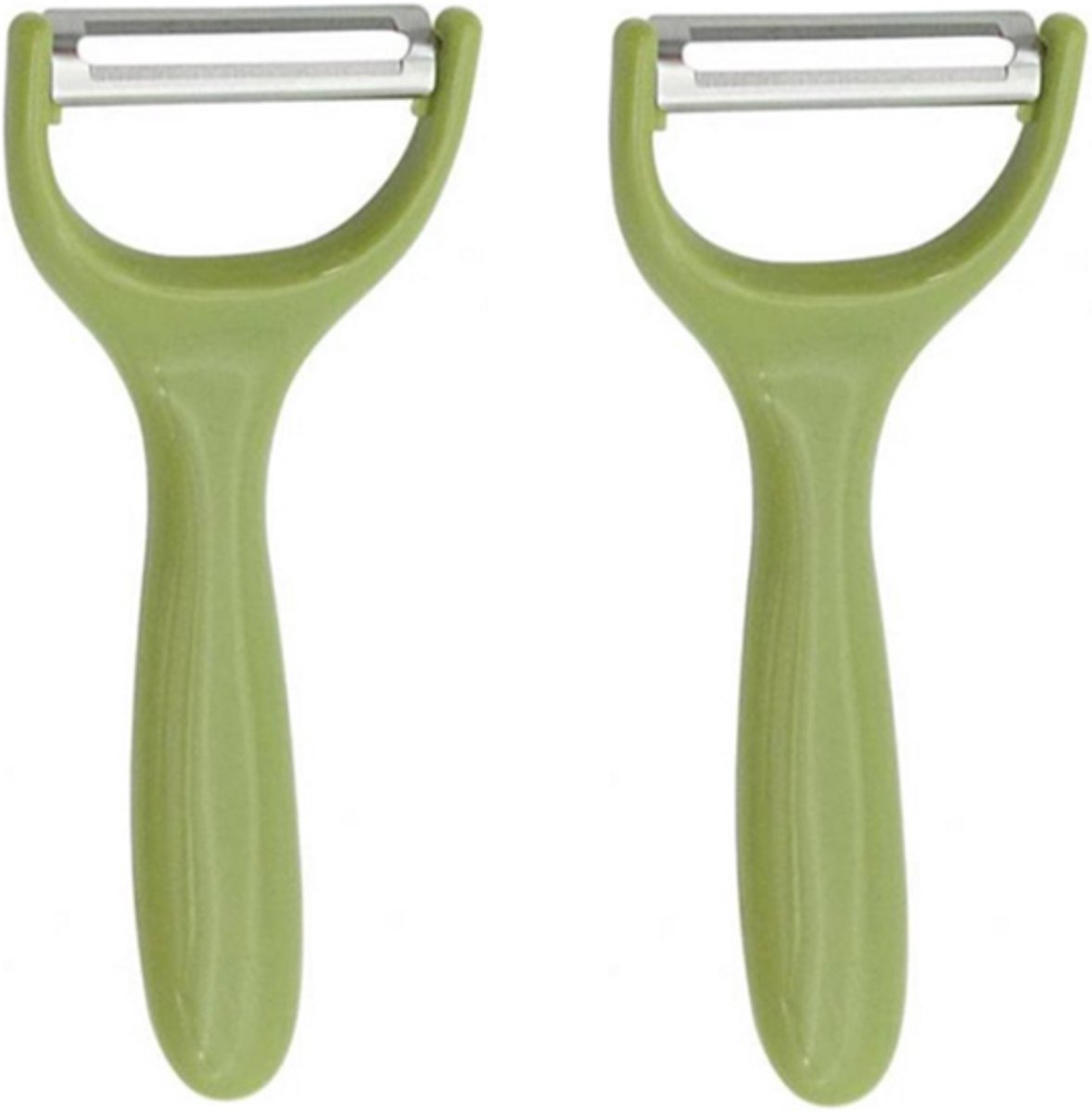 2x Dunschiller RVS – Groenteschiller – Aardappelschiller – Schilmes – Fruitschiller – Ergo