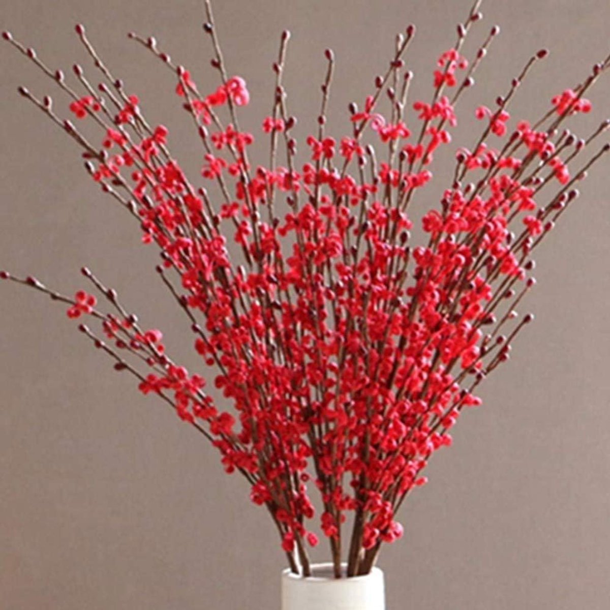 SnelShoppen - 10Pcs Kunstmatige Jasmijn Bloemen 79.5cm Lang - Nepproducten voor Decoratie - Faux Jasmijn Planten voor Thuis, Kantoor, Keuken, Slaapkam