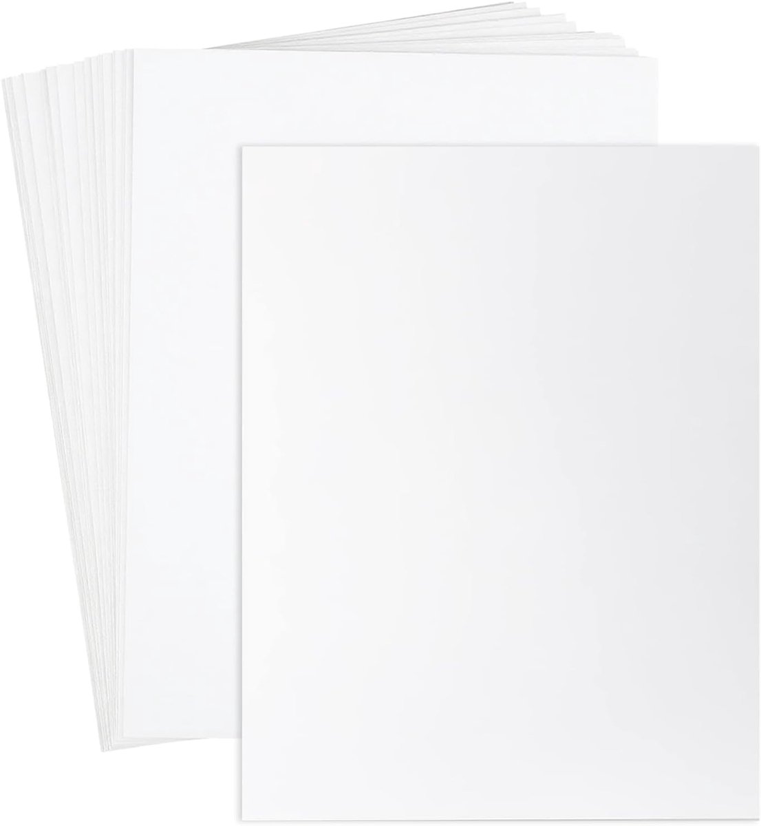 SnelShoppen - A6 Kraft Papier Kaart Set van 200 Lege Ansichtkaarten, 300 g/m², 10.5 x 14.8 cm, DIY Verjaardagskaarten, Robuuste en Dikke Postkaarten v