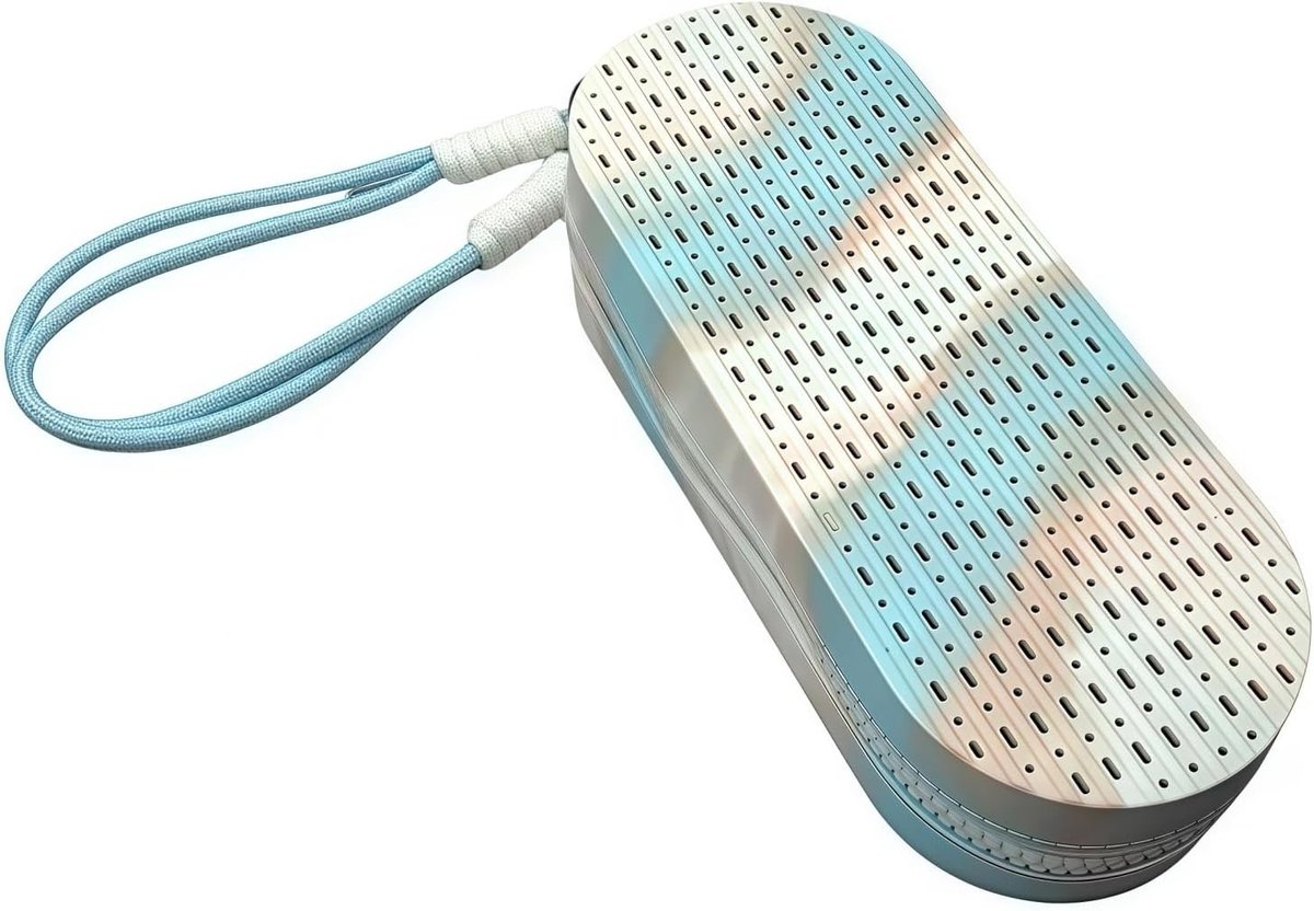 Siliconen brillenkoker voor zwembril - Schokbestendig, met afvoergaten en grote capaciteit voor accessoires - Ideale draagtas voor zwembad en reizen
