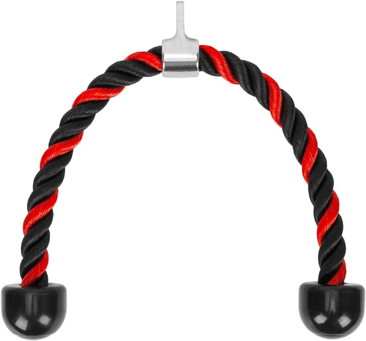 SnelShoppen - Nylon Triceps Rope Training met Non-Slip Handvat, Duurzaam Fitness Accessoire voor Thuis, Geschikt voor Triceps Oefeningen en Kabelmachi