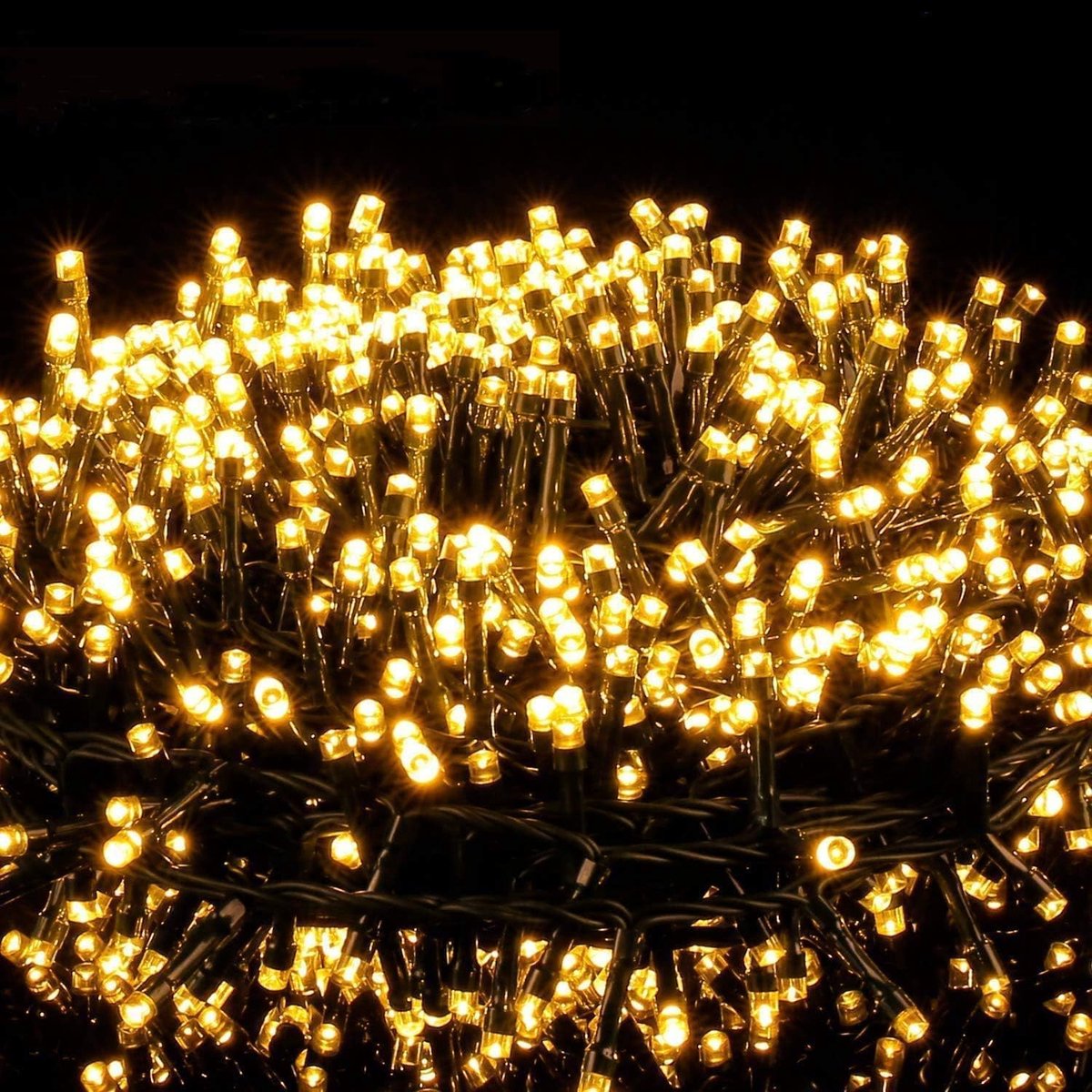 SnelShoppen - 100M 1000LED Kerstverlichting Buiten met EU Stekker - 8 Lichtmodi IP44 Waterdichte Decoratieve Lichtstrengen voor Kerstbomen, Tuinfeeste