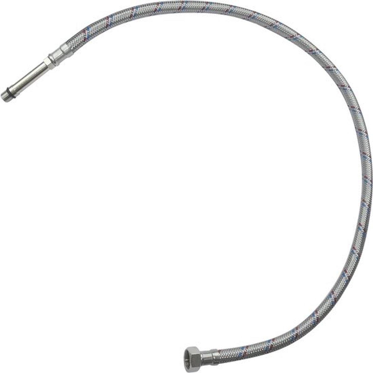 flexibele schroefverbinding 3/8" vrouwelijk - M10 mannelijk - keukenbekken monoblock - 800 mm lengte - mengkranen - slangleidingen sanitair