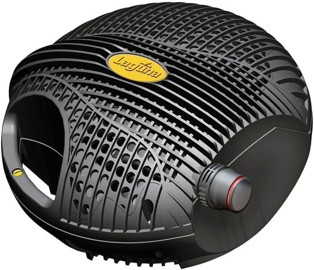 SnelShoppen - PowerJet Max-Flo 9000 Waterpomp voor Vijvers tot 18.000 Liter - 80W Filterpomp voor Watervallen en Tuin - 9.000 L/u, 8 mm Deeltjesgroott