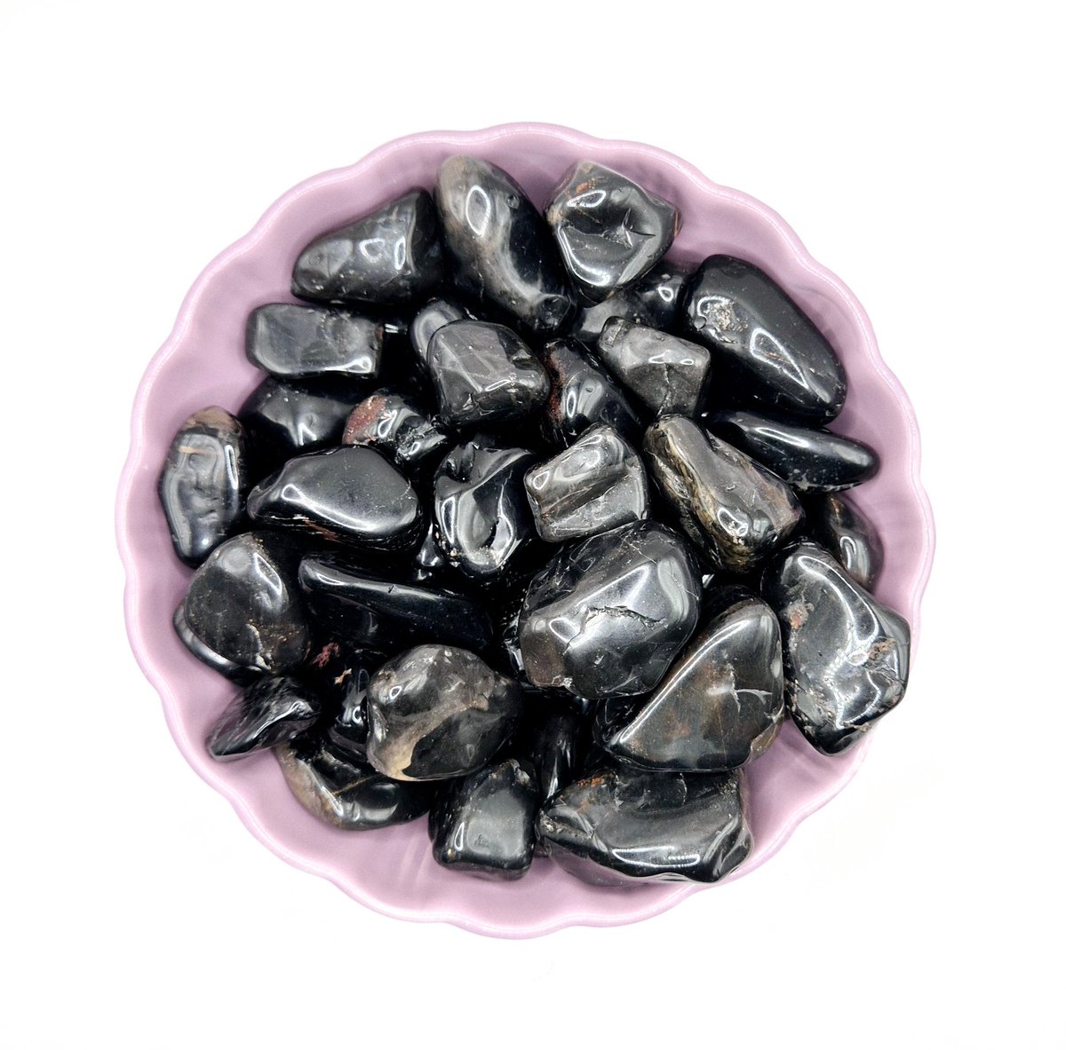 Crystal Black Onyx - A-Kwaliteit Trommelsteen Zwarte Onyx (3-4 cm)