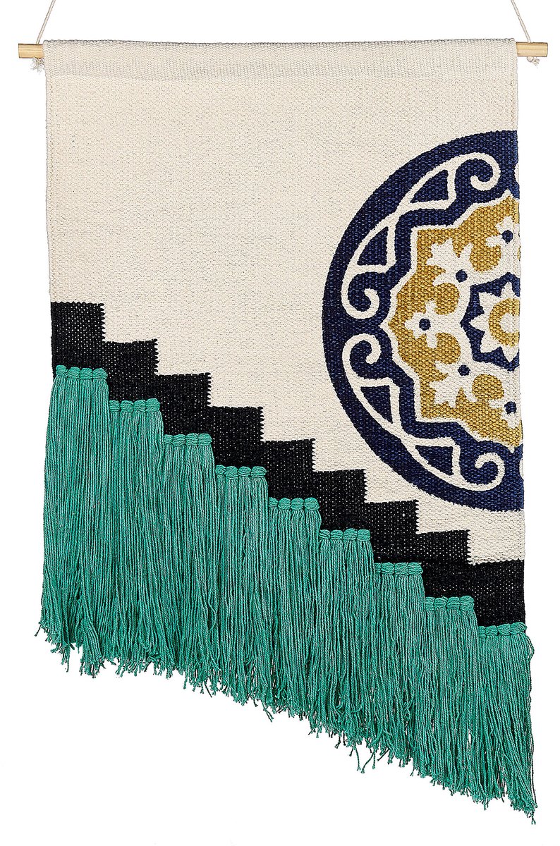 NOWSHERA - Wanddecoratie - Multicolor - Katoen