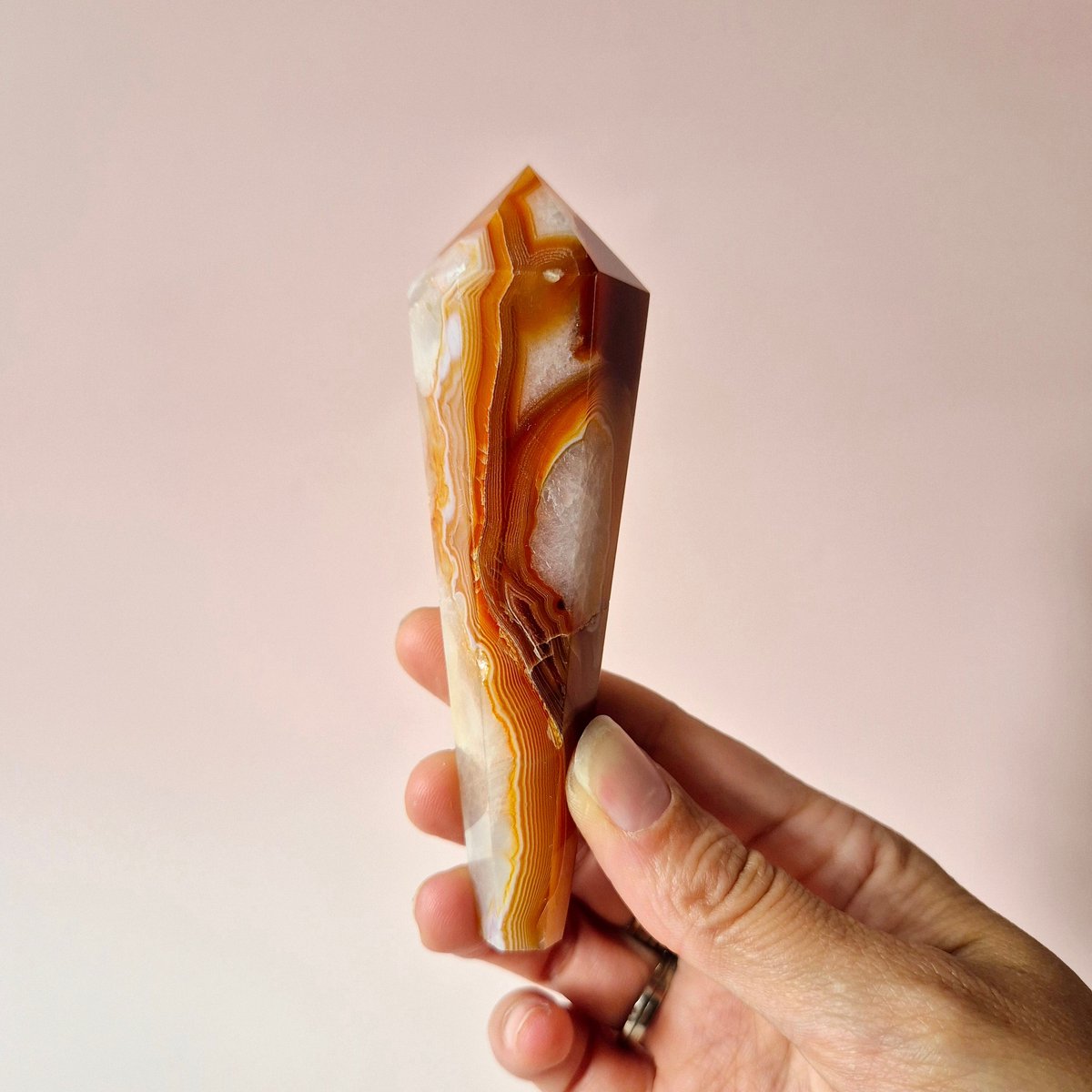 Edelsteen Sardonyx Scepter (114g)