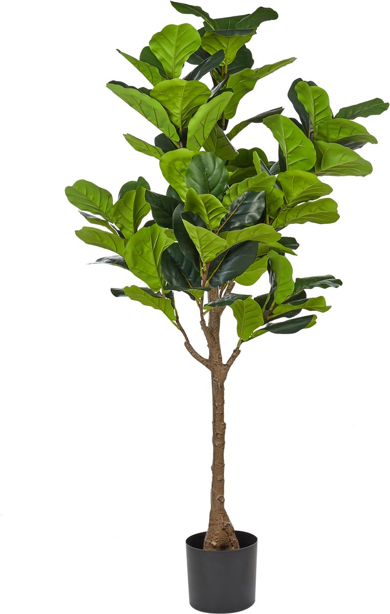 Beliani FIG TREE - Kunstplant - Groen - 162 cm - Synthetisch materiaal