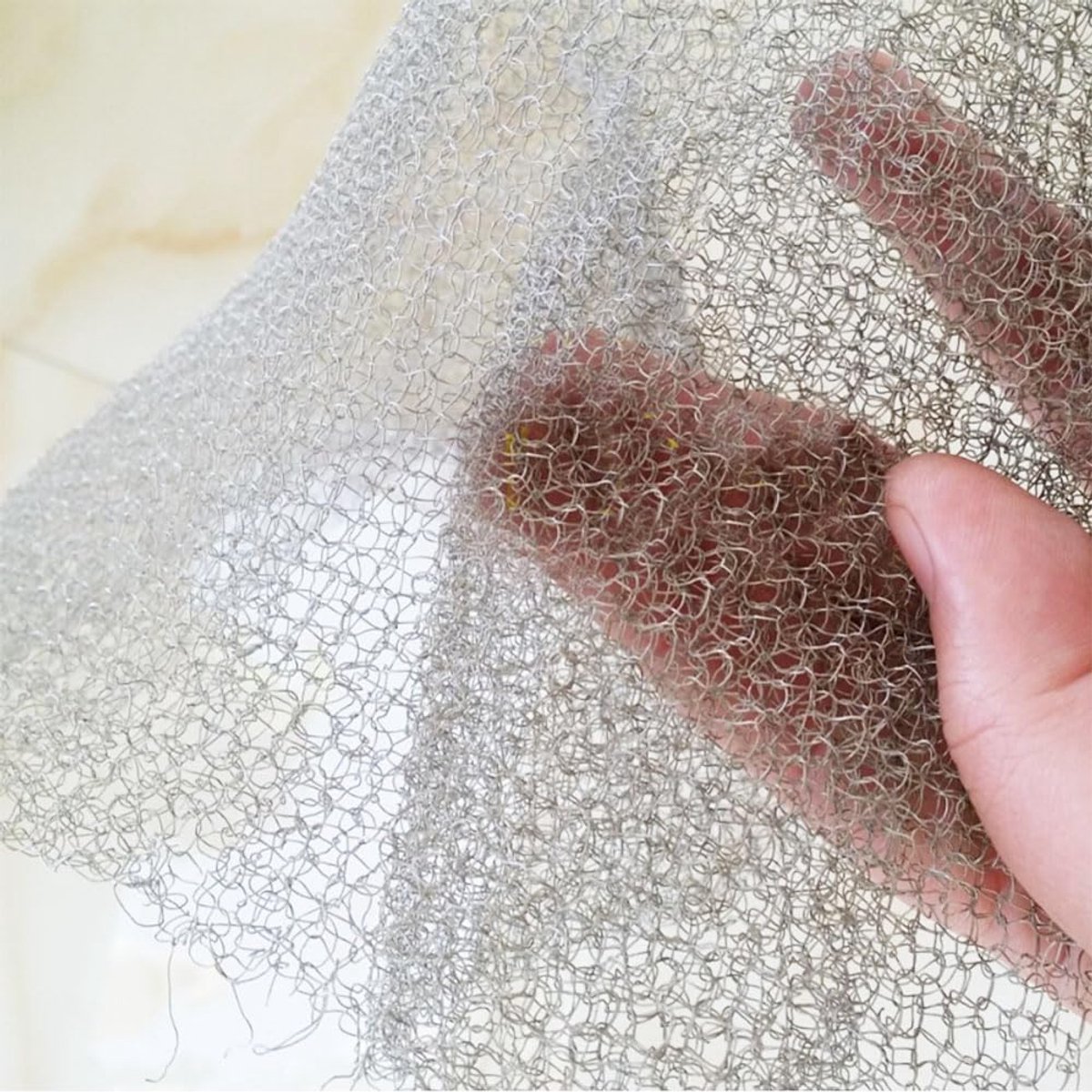 SnelShoppen - Rat Mesh Draad Beschermingsgaas 6 m RVS Dierenbestrijdingsgaas Voor Tuin - Duurzaam, Roestvrij, Flexibel, Insecten- en Vogels Protectie