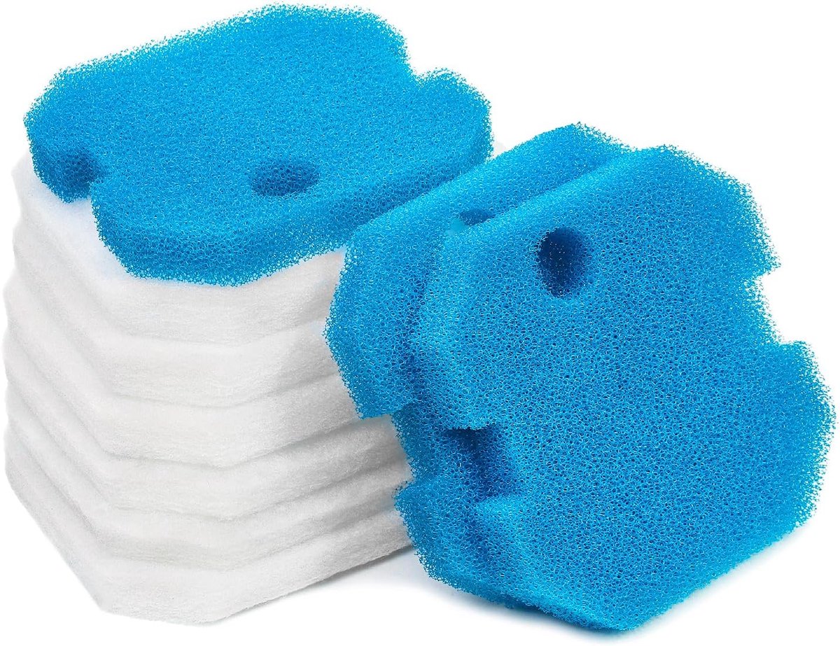 SnelShoppen - Compatibele Filterpatronen Set voor Eheim Aquarium Filter 2616220 Professioneel 2222/2324 en Experience 150/250/250T - 9 Stuks, 3 Sets,